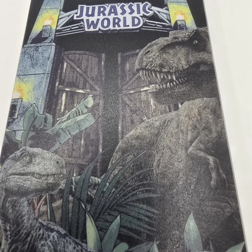 New With Tags Jurassic Park World, Blue Plastic Pencil Case With Snap Closure